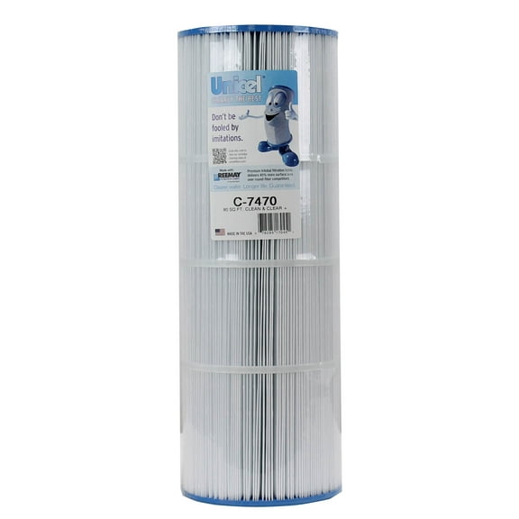 Unicel C-7470 Replacement 80 SqFt Swimming Pool Filter Cartridge,170 Pleats