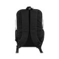thumbnail image 3 of J World Unisex Clear 17" Laptop Backpack, Black, 3 of 6