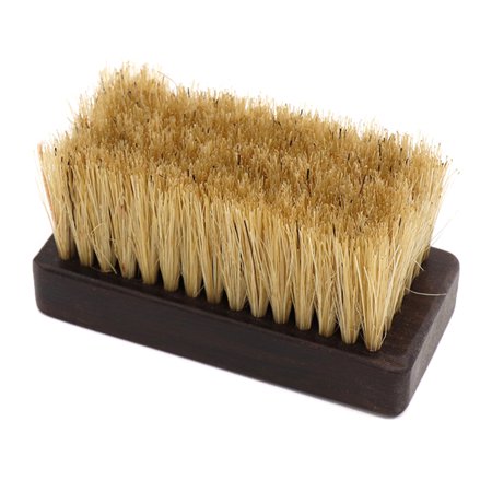 

Retro Style Hand Scrubbing Brush Bristle Brush African Blackwood Brush Hard/Soft Boar Brush Square Brush for Walnut Jade