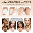 thumbnail image 6 of Bio-Mimic Foundation 4 In 1 - Medium Spectrum with SPF 50+,Longwearing & Waterproof,Hydrating Color Changing Foundation for Gym, Sport - 2Pack, 6 of 10