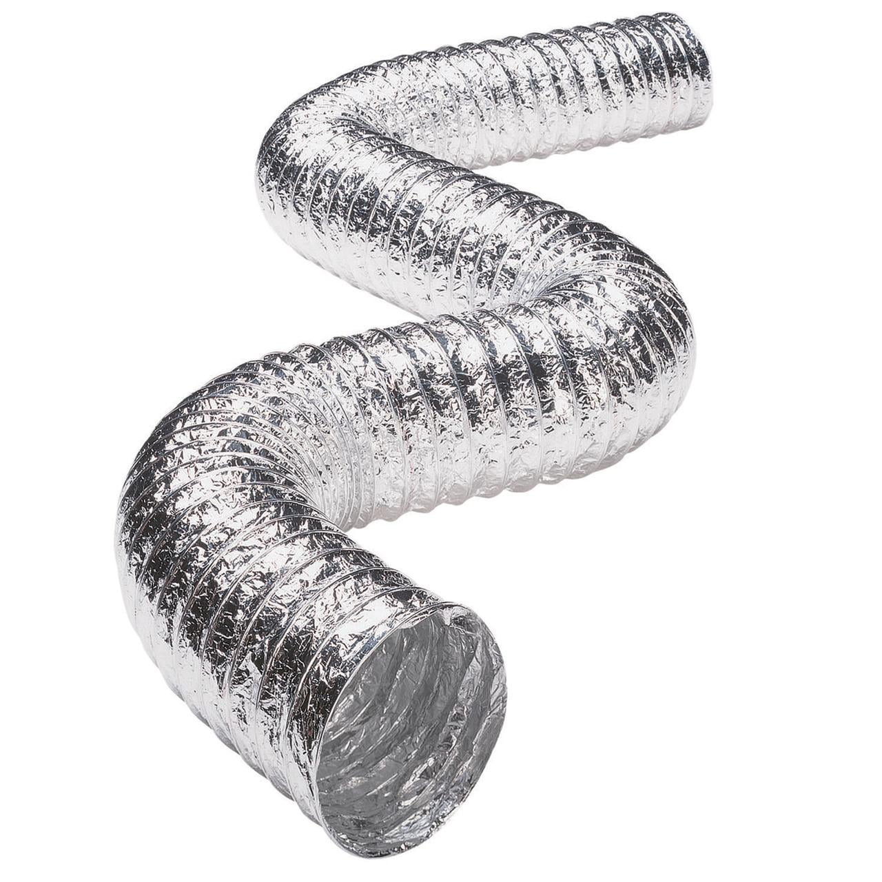 Deflecto Supurr-Flex Clothes Dryer Transition Duct - 4" x 8' F0408B/4