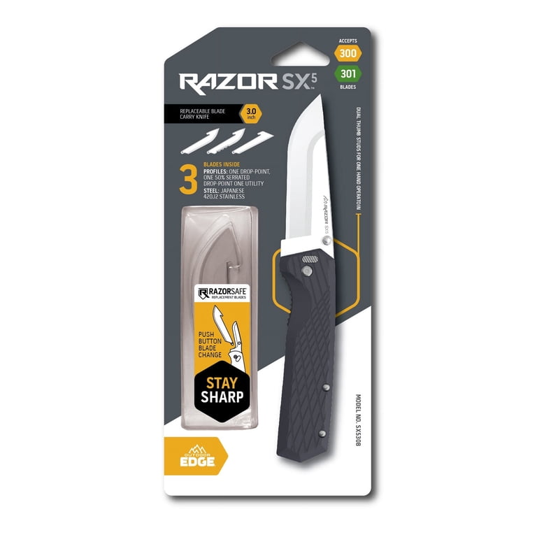 Outdoor Edge RazorSX5 - Dark Blue - BOXED - Walmart.com