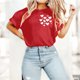 thumbnail image 5 of RKSTN Valentine's Day T Shirts for Women Cotton Oversized Crewneck Heart Graphic Print Short Sleeve Shirt Pullover Tops Womens Casual Valentine Print Round Neck Regular Fits Comfy Summer Tee Shirts, 5 of 8