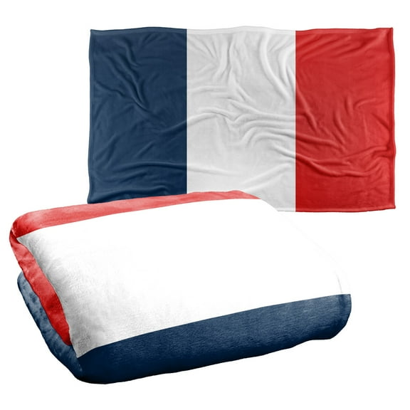 French Flag Silky Touch Super Soft Throw Blanket 36" x 58"