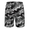thumbnail image 6 of Naloa Horse Silhouette Men's Beach Shorts, Surfing shorts, Swim trunks, Quick Dry Swim Trunks for Surfing Beach Fun - 3X-Large, 6 of 9