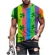 thumbnail image 2 of Ceisia Men's Slim Fit Short Sleeve T-Shirt St. Patrick's Day Themed Print Clover Spring Summer Shirt Gift, 2 of 8