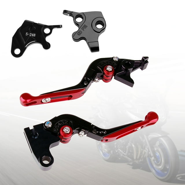 Levier de Frein d'Embrayage Ajustable Compatible avec YAMAHA YZF R125 2008-2011