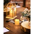 thumbnail image 2 of Tattom Flameless Candles 24 Pack,Tea Lights Candles Battery Operated ,Electric Fake Candles Led, 200+Hour LED Tea Lights Battery in Warm White for Weddings, Parties, Holidays, 2 of 8