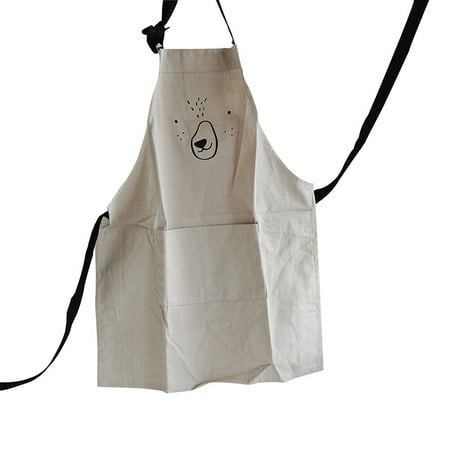 

Adjustable Chef Kitchen Apron with Pocket for Adults Kids Home Cooking Baking Barbecuing Size L (Grey)