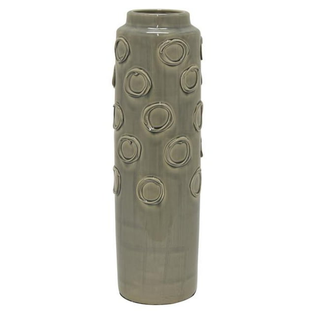 Plutus Brands PBTH93394 Vase Gris - Porcelaine