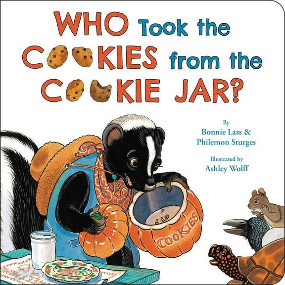 Who Took the Cookies from the Cookie Jar?, (Board Book)