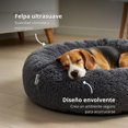 thumbnail image 2 of Cama para Perro Mediano, diseño antiestrés, Cama Lavable con Funda extraíble intercambeable, Felpa ultrasuave, Forro Interno, Soporte ortopédico Memory Foam, Base Impermeable, 2 of 8