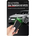 thumbnail image 4 of Key Fob Cover Compatible with Lexus ES IS LS LC NX RX LX RC GX UX TX 2018-2025 4 Button Keychain Case Holder Protector,Black-Long keychain, 4 of 7