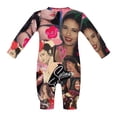 thumbnail image 5 of Selena Quintanilla Baby Long Sleeve Footless, Infant Playsuit Romper Jumpsuits for Boys Girls, 5 of 8