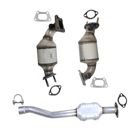 EPA Approved Pair Manifold w/ Rear Exhaust Catalytic Converter Kit Fits 2010–2011 Chevy Equinox 3.0L Direct Fit
