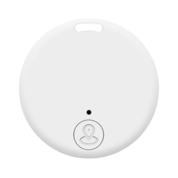 Toystoory Localizador de llaves Inalámbrico Blanco Rastreadores en tiempo real Etiquetas antipérdida ligeras de forma redonda Bolso para niños Ropa Deportiva, Zapatos Tipo 1