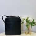 thumbnail image 2 of Coach Mens (4011) Houston Black Refined Pebbled Leather Medium Flight Crossbody Bag, 2 of 8