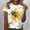 B_ Gray, variant on Tops for Women Funny Sunflower Bee Graphic T Shirts Summer Short Sleeve Crew Neck 2026 Casual Dressy Tunic Blouses White XXL