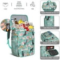 thumbnail image 5 of Travel Cooler Bag - Labrador Dogs with Flowers Camping Beer Cooler Backpack with Bottle Opener- Waterproof Insulated Picnic Backpacks - Cooler Bag for Beach, 5 of 6
