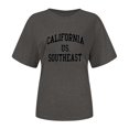 thumbnail image 4 of Women T-Shirt Short Sleeve Loose Solid Color Top for Women Casual Daily, 4 of 4