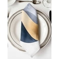 thumbnail image 2 of Hokiten Kitchen Dinner Napkins Set of 6 Navy Blue Gray Abstract Art Cloth Napkins Reusable Washable Table Napkins for Weddings Cocktail Parties Holiday Table Decor 20x20 Inch, 2 of 8