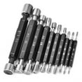 thumbnail image 3 of Thread Plug Gage 10 Pcs/Set Easy To Carry Pitch Diameter Measurement Tool Inspection Tools For Measurement Tools Measurement Supplies Inspection Hardware, 3 of 8