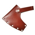 thumbnail image 2 of Funda para cabeza de hacha, funda para cabeza de hacha, carpintería, seguridad para acampar, cubierta para hacha protectora para exteriores, funda Marrón, 2 of 8