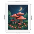 thumbnail image 2 of Paint By Numbers Kit for Adults Beginner - DIY Moonlit Magical Mushroom Forest Canvas Painting Kits for Adults, Frameless Paint By Number for Adults for Home Wall Decor 16x20 Inch, 2 of 7