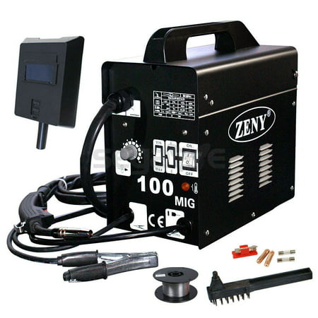 Gizmo Supply MIG-100 Welder Gas Less Automatic Feed Flux Core Wire Welding Machine w/