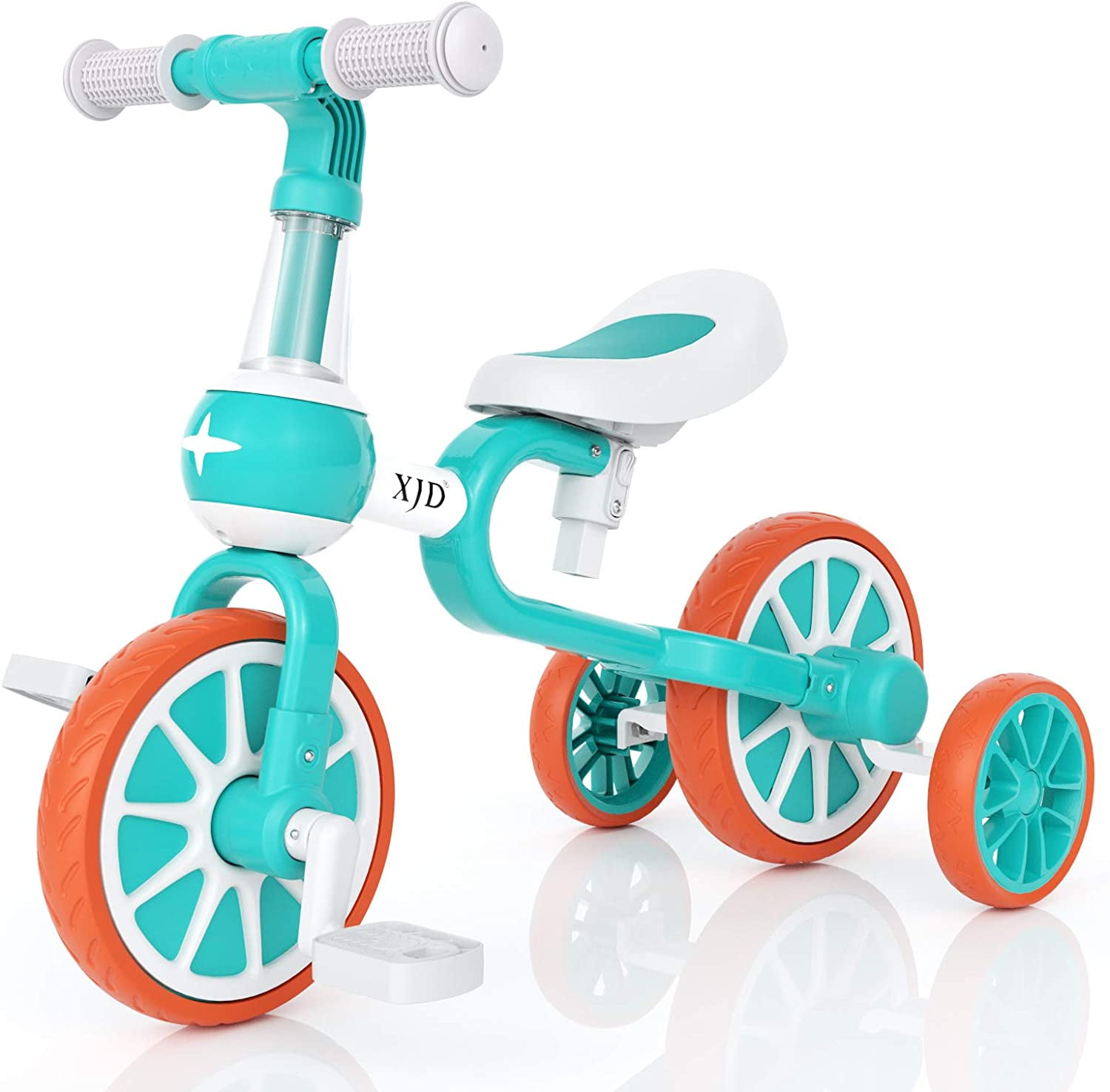 Stitch Baby Balance Bike for 10-24 Months Toddlers Infant Toys for 1 Year Old First Gift for Growing Up ，Blue Children Trike Tricycle 