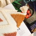 thumbnail image 4 of Juego de 2 fundas de cojín Boho 45 x 45 cm, funda de cojín decorativa con cremallera oculta, cojín decorativo, cojín de sofá, funda de cojín con borlas, suave para salón, 4 of 5