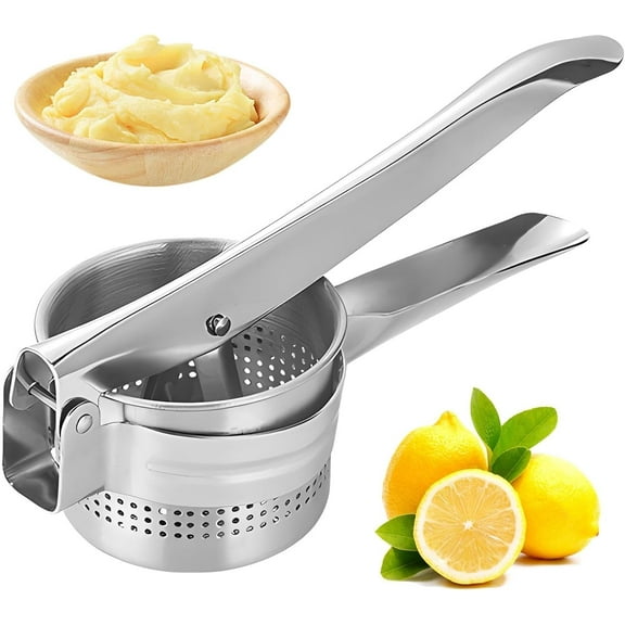 BYXAS Lemon Squeezer Stainless Steel Citrus Manual Press Juicer Value for Money Comfortable Ergonomic Grip for Efficient Juice Extraction of Pomegranates, Citrus, and Other Fruits