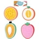 thumbnail image 4 of BRIGHTFUFU Healifty 4pcs Batillo de baño con forma de fruta Cepillos de baño de esponja esponjos, 4 of 7