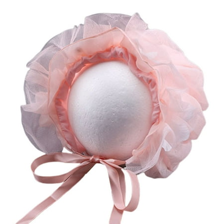 

Summer Newborn Infant Baby Girl Sun Hat Lace Cap Beanie Bonnet Head Photograpy Props