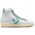 thumbnail image 2 of Converse Pro Leather Hi 171607C Men's White Athletic Sneaker Shoes HS663 (7.5), 2 of 5