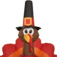 thumbnail image 3 of Home Accents Holiday 5ft Prelit LED Turkey Yard Inflatable Thanksgiving Decor, 3 of 4