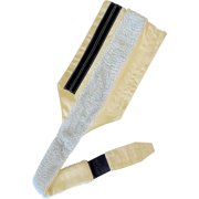 String Sling Guitar Strap With Strap Locks and Pick Pack Olympic White