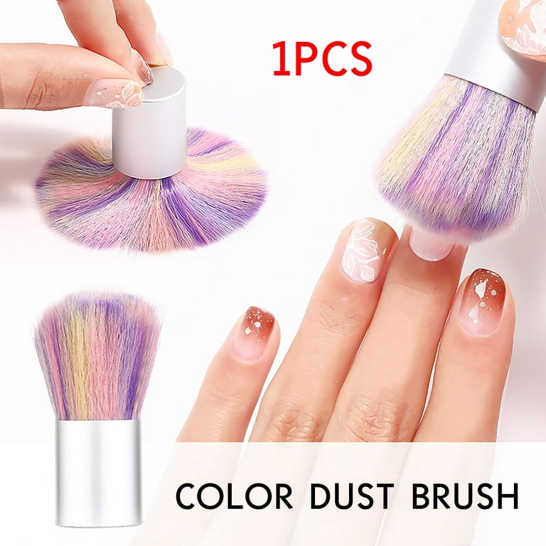 keusn soft nail art remover powder brush cleaner for acrylic and
