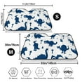 thumbnail image 3 of Balery Cute Cartoon Dinosaurs Print Car Windshield Sun Shade,Windshield Sunshade for Car Pickup Truck SUV Accessories-Small, 3 of 7