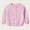 Pink, variant on BRGZLK Kids Long Sleeve Cardigan Sweater Girls cute Solid Color Round Neck Open Front Button Down Casual Comfortable Knitted Sweater Blue 2-3 Years