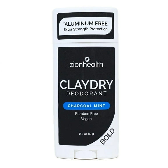 Clay Dry Bold - Charcoal Mint Vegan Deodorant 2.8 oz.