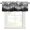 Black, variant on Dark Purple Forest Kitchen Valances for Windows, Watercolor Clouds Trees Mountain Bathroom Window Valances 42x12 Inch Rod Pocket Window Treatments Valance Curtains for Living Room Bedroom Decor