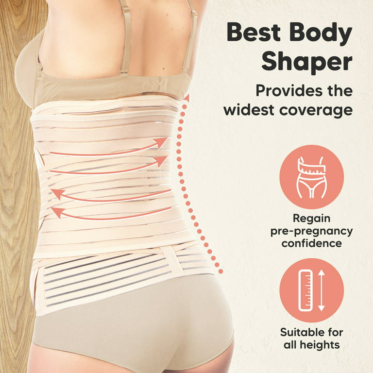  3 In 1 Postpartum Belly Support Recovery Wrap Postpartum  Belly Band, After Birth Brace, Slimming Girdles, Body Shaper Waist  Shapewear,Post Surgery Pregnancy Belly Support Band