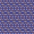 thumbnail image 1 of Ahgly Company Machine Washable Indoor Square Transitional Medium Slate Blue Area Rugs, 4' Square, 1 of 7