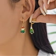 thumbnail image 5 of SPEKSEE Christmas Earrings for Women Christmas Trees Bow Snowflake Bells Elk Candy Drop Dangle Earrings Holiday Stud Earrings with Xmas Party Jewelry, 5 of 10