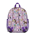 thumbnail image 3 of Boxer Dog Pitbull Terriers Dog and Drinks Backpack Backpack for School,Cute School Bag,Schoolbag with Adjustable Shoulder Straps & Padded Back,13.8"x11.4"x6", 3 of 6