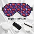 thumbnail image 3 of Uemuo Cute Crabs Pattern Sleep Eye Mask - Light Blocking Sleep Mask Blocking Out Light Perfectly, Soft and Comfortable Night Eye Mask, Eye Blinder, 3 of 7