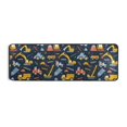 thumbnail image 2 of Dailycode Hallway Runner Rug 2x6 Non Slip Absorbent Soft Floor Mat for Home Kitchen Bedroom Entrance Excavator and Construction Machinery, 2 of 7
