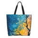 thumbnail image 1 of Balery Abstract Night Sky Tree Bolsa Tote Estilo Estético con Cremalleras, Bolsa de Hombro, Bolsa de Compras Grande y Plegable, 1 of 8