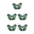 thumbnail image 1 of Maytalsory Lightweight And Shockproof Skeleton Riding Gloves For Autumn Winter Breathable And Comfortable Nylon Quick-drying green L 5Set, 1 of 6